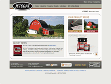Tablet Screenshot of jetcoatinc.com